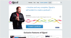 Desktop Screenshot of djpod.com